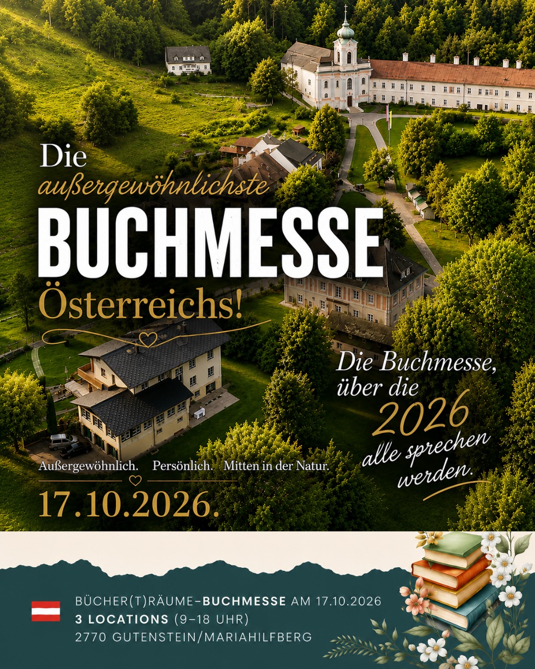 die Buchmesse über die...