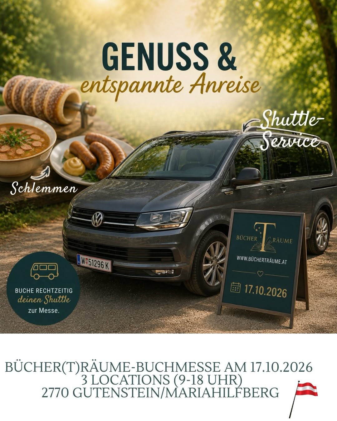 Genuss & entspannte Anreise